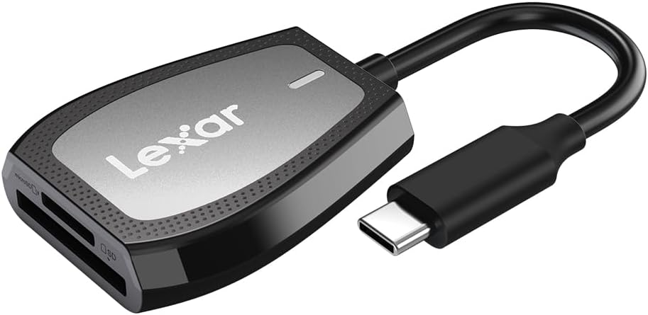 Lexar Dual-Slot SD/Micro SD Card Reader