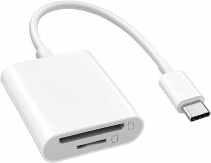 USB-C SD and MicroSD Card Reader