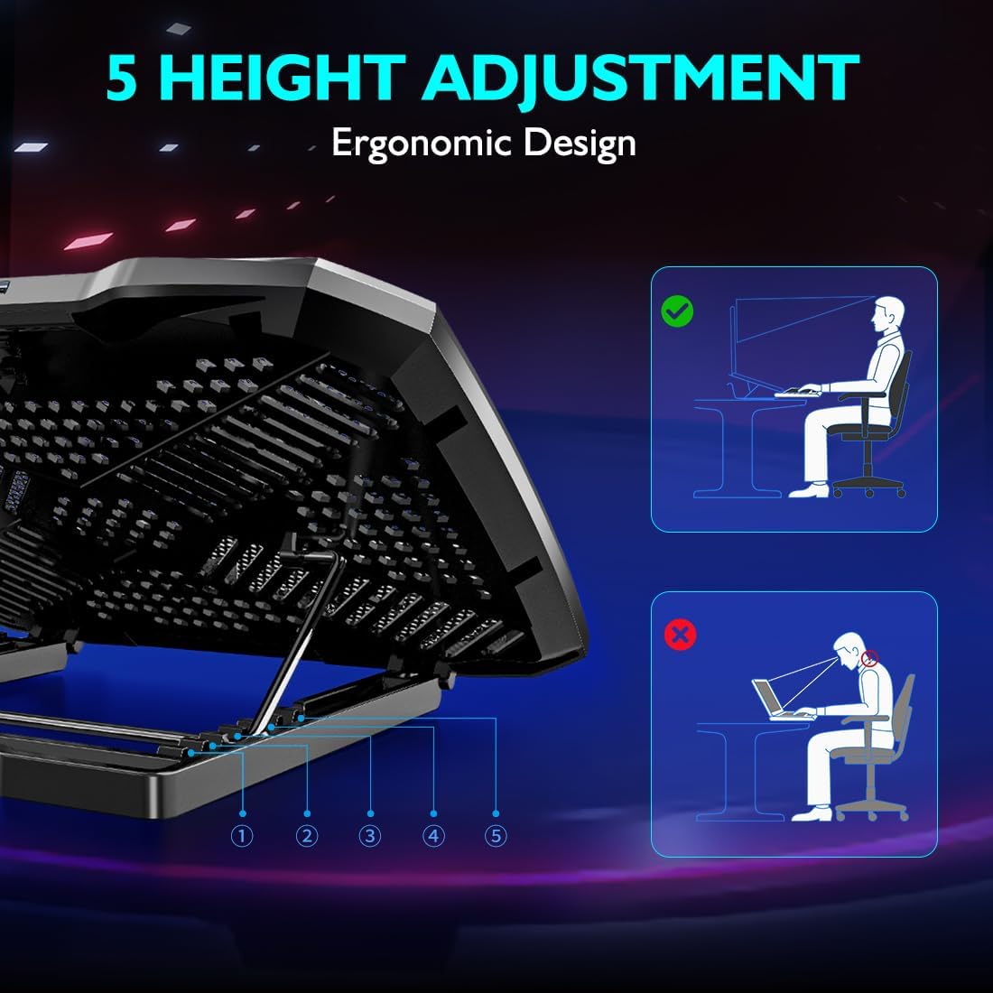 AIMIUZI Laptop Cooling Pad