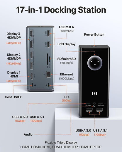 Selore&S-Global Laptop Docking Station