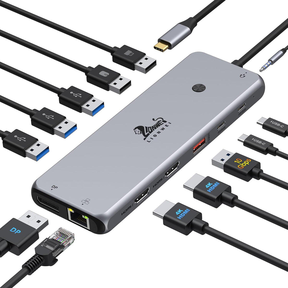 LIONWEI USB-C Docking Station