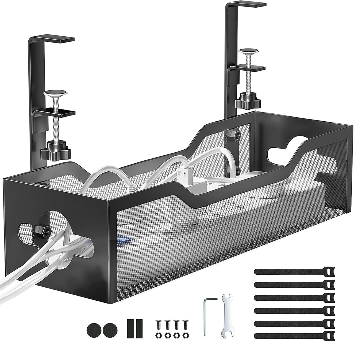 Litwaro Under Desk Cable Management Tray