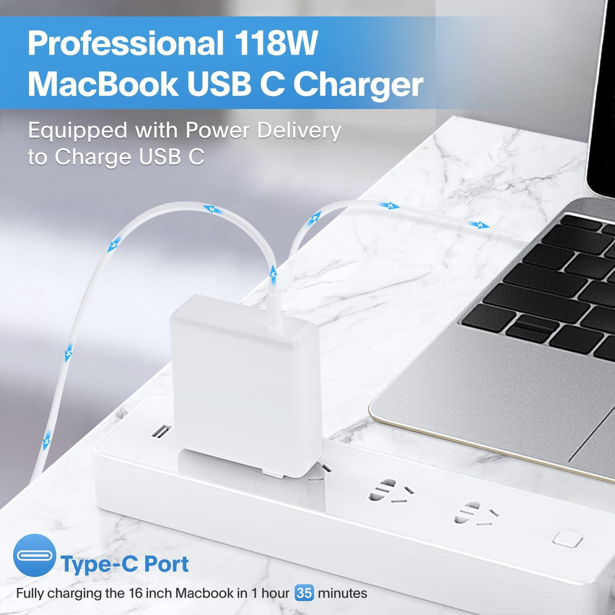 Sunveza USB-C Power Adapter