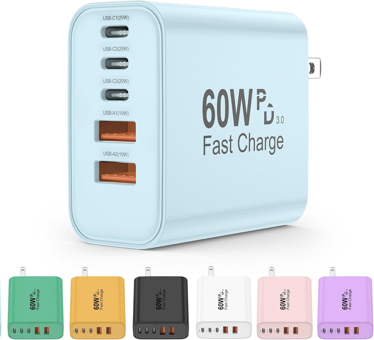 uoyssimi 60W USB-C Charger Block