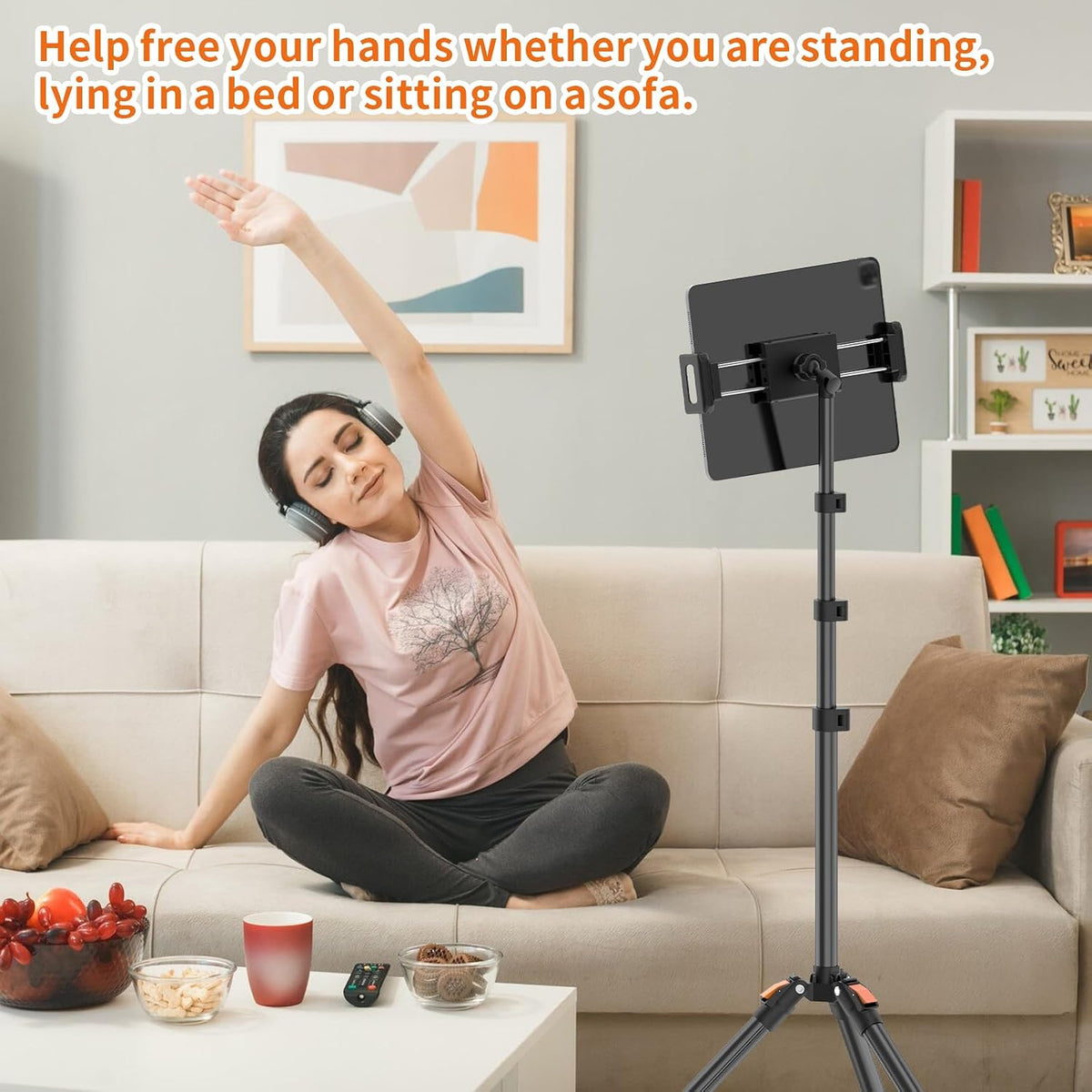 XXZU Tablet Floor Stand Tripod