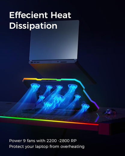 ChillCore RGB Laptop Cooling Pad
