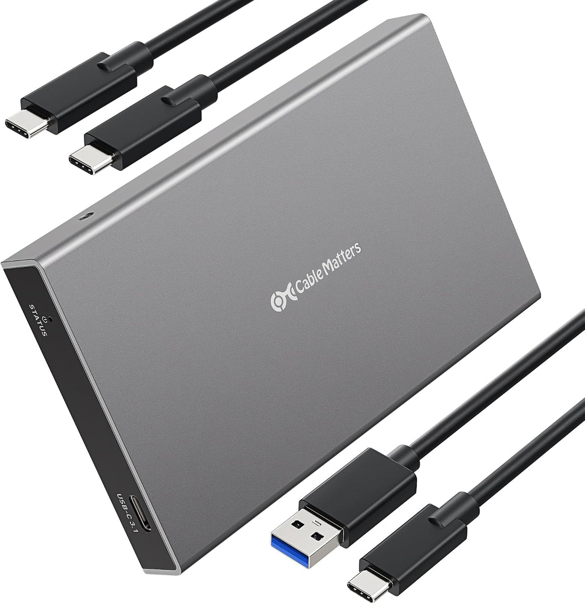 Cable Matters USB-C Hard Drive Enclosure