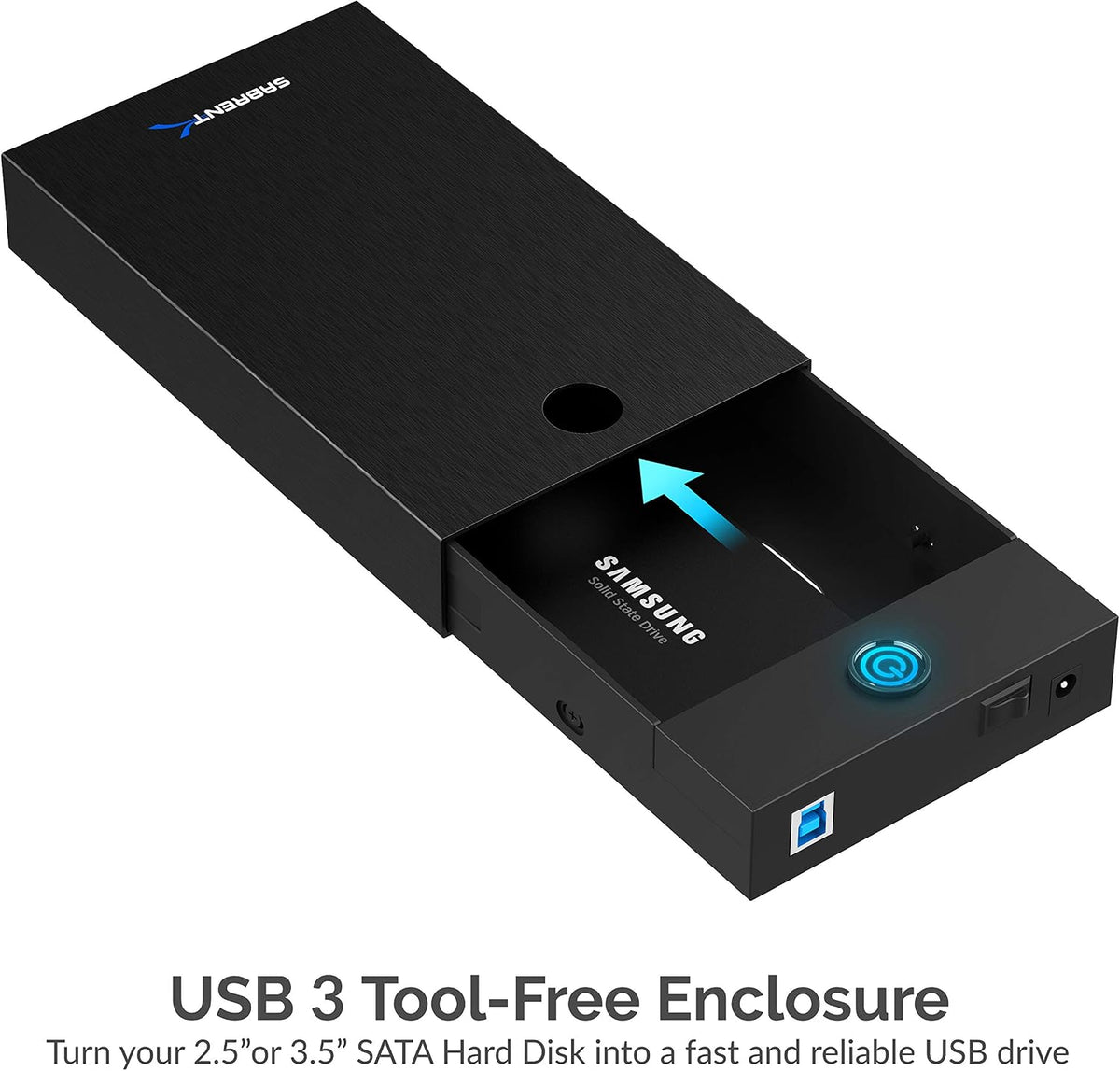 SABRENT USB 3.0 Hard Drive Enclosure