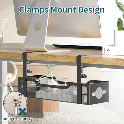 Litwaro Under Desk Cable Management Tray